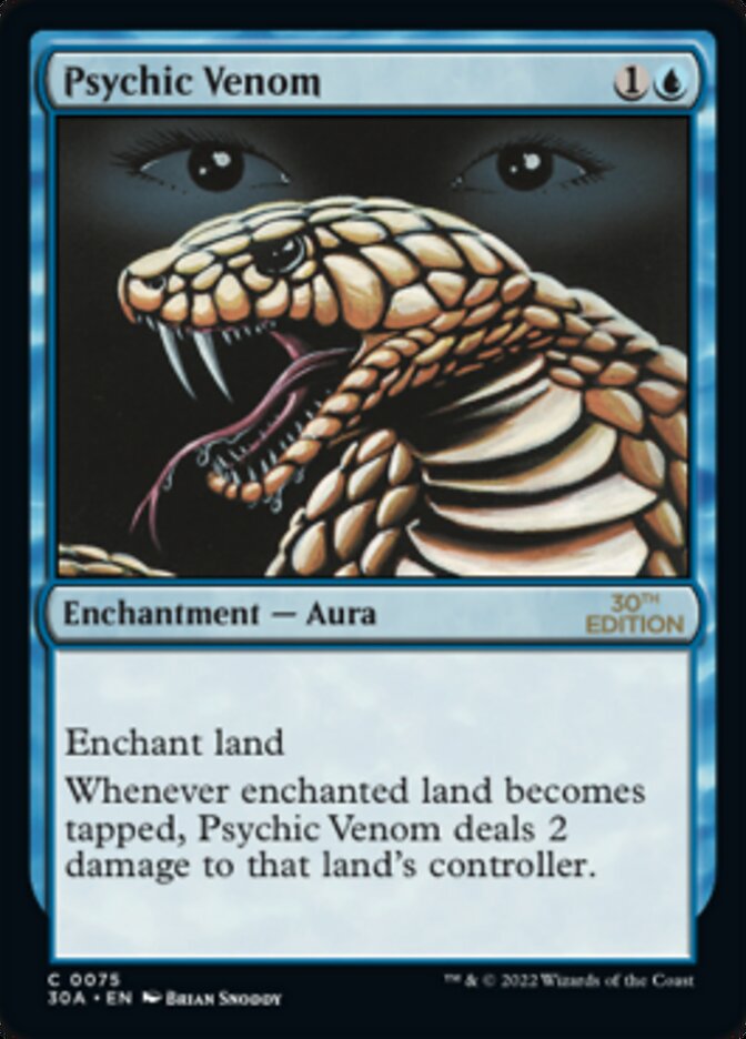 Psychic Venom [30th Anniversary Edition] - Magic: The Gathering - Card Brawlers | Quebec | Canada |