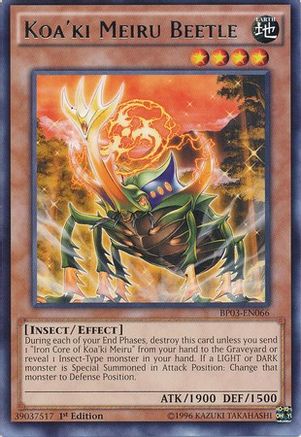 Koa'ki Meiru Beetle [BP03-EN066] Rare - Yu-Gi-Oh! - Card Brawlers | Quebec | Canada |