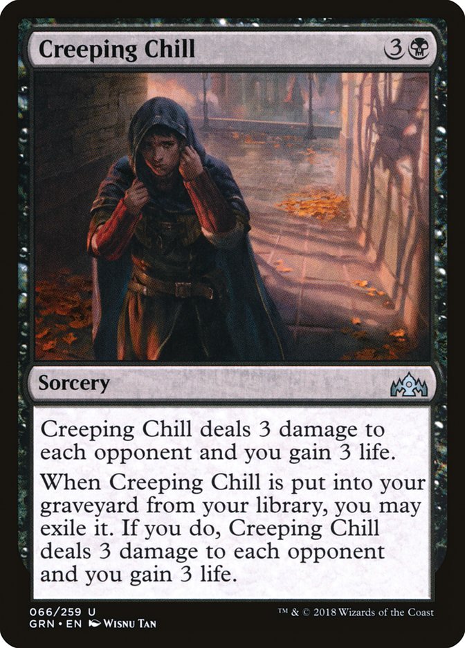 Creeping Chill [Guilds of Ravnica] - Magic: The Gathering - Card Brawlers | Quebec | Canada |