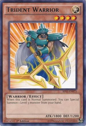 Trident Warrior [BP03-EN075] Rare - Yu-Gi-Oh! - Card Brawlers | Quebec | Canada |