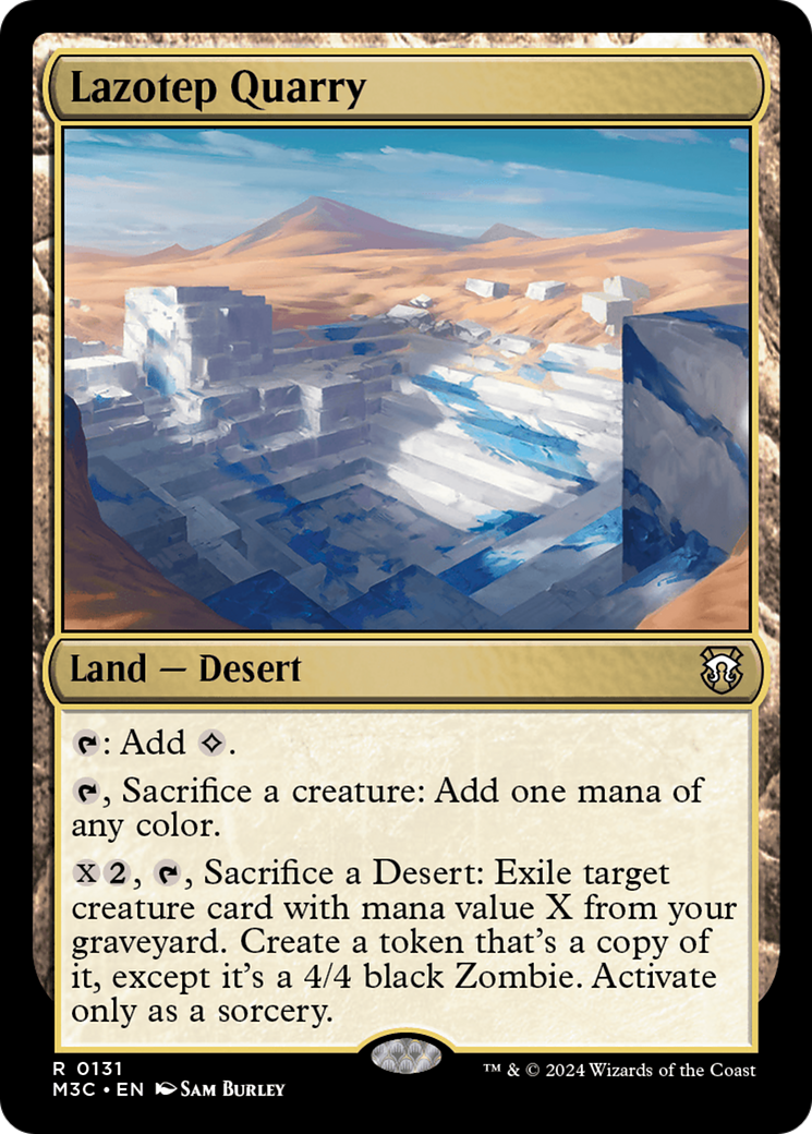 Lazotep Quarry (Extended Art) [Modern Horizons 3 Commander] - Magic: The Gathering - Card Brawlers | Quebec | Canada |