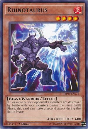 Rhinotaurus [BP03-EN076] Rare - Yu-Gi-Oh! - Card Brawlers | Quebec | Canada |