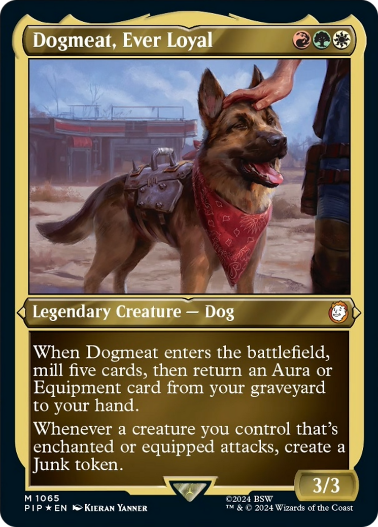 Dogmeat, Ever Loyal (Display Commander) [Fallout] - Magic: The Gathering - Card Brawlers | Quebec | Canada |