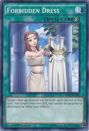 Forbidden Dress [BP03-EN180] Common - Yu-Gi-Oh! - Card Brawlers | Quebec | Canada |