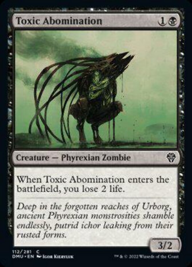 Toxic Abomination [Dominaria United] - Magic: The Gathering - Card Brawlers | Quebec | Canada |