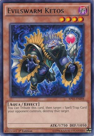 Evilswarm Ketos [BP03-EN098] Rare - Yu-Gi-Oh! - Card Brawlers | Quebec | Canada |