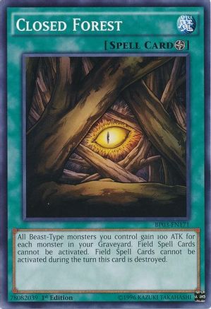 Closed Forest [BP03-EN171] Common - Yu-Gi-Oh! - Card Brawlers | Quebec | Canada |