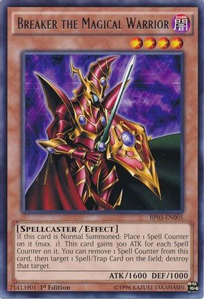 Breaker the Magical Warrior [BP03-EN005] Rare - Yu-Gi-Oh! - Card Brawlers | Quebec | Canada |
