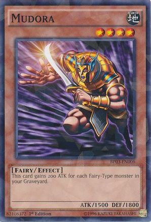 Mudora [BP03-EN006] Shatterfoil Rare - Yu-Gi-Oh! - Card Brawlers | Quebec | Canada |