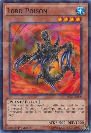 Lord Poison [BP03-EN009] Shatterfoil Rare - Yu-Gi-Oh! - Card Brawlers | Quebec | Canada |