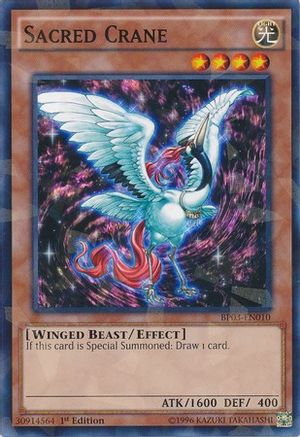 Sacred Crane [BP03-EN010] Shatterfoil Rare - Yu-Gi-Oh! - Card Brawlers | Quebec | Canada |