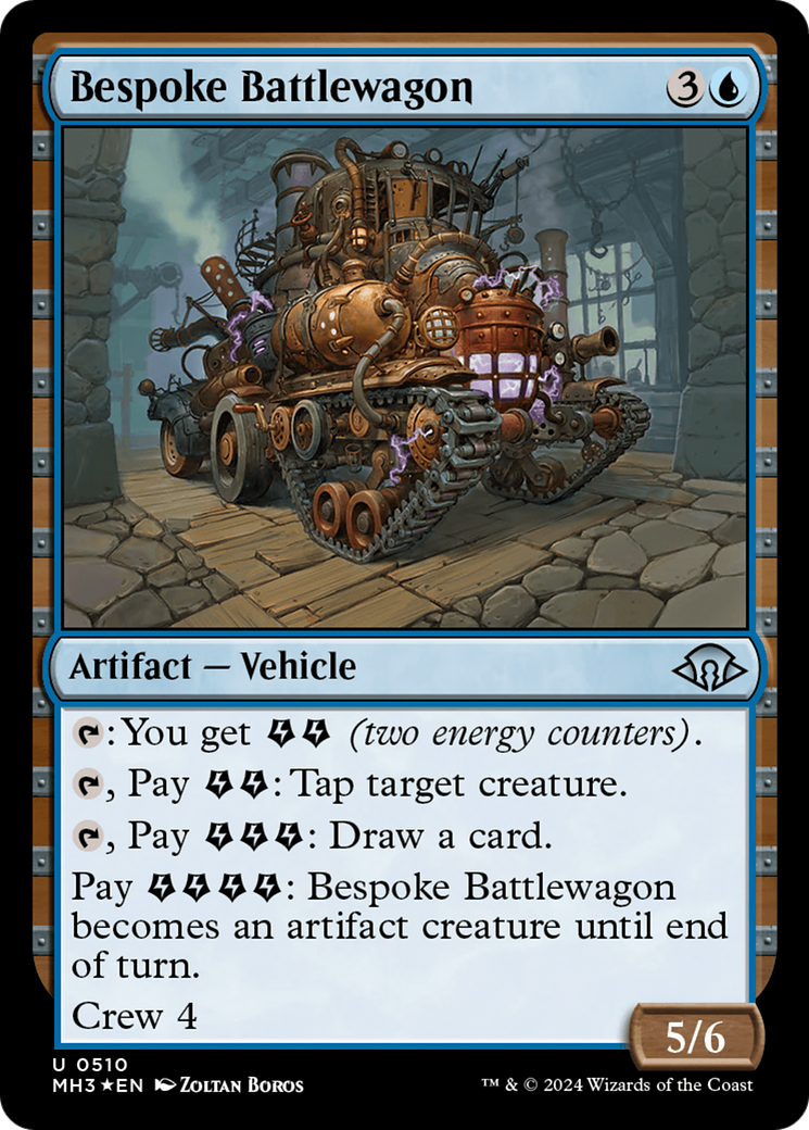 Bespoke Battlewagon (Ripple Foil) [Modern Horizons 3] - Magic: The Gathering - Card Brawlers | Quebec | Canada |