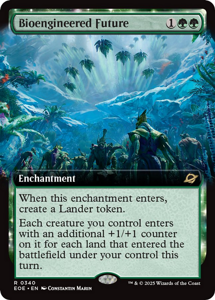 Bioengineered Future (Extended Art) [Edge of Eternities] - Magic: The Gathering - Card Brawlers | Quebec | Canada |