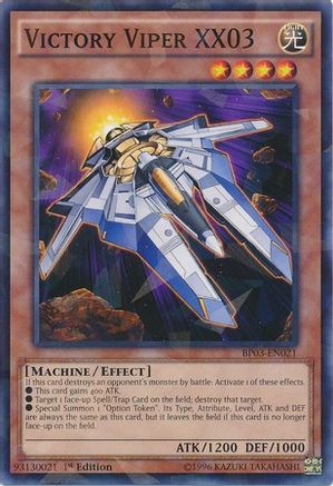 Victory Viper XX03 [BP03-EN021] Shatterfoil Rare - Yu-Gi-Oh! - Card Brawlers | Quebec | Canada |