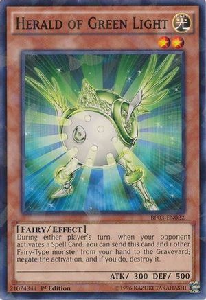Herald of Green Light [BP03-EN022] Shatterfoil Rare - Yu-Gi-Oh! - Card Brawlers | Quebec | Canada |