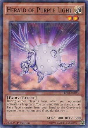 Herald of Purple Light [BP03-EN023] Shatterfoil Rare - Yu-Gi-Oh! - Card Brawlers | Quebec | Canada |