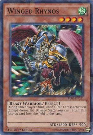 Winged Rhynos [BP03-EN030] Shatterfoil Rare - Yu-Gi-Oh! - Card Brawlers | Quebec | Canada |