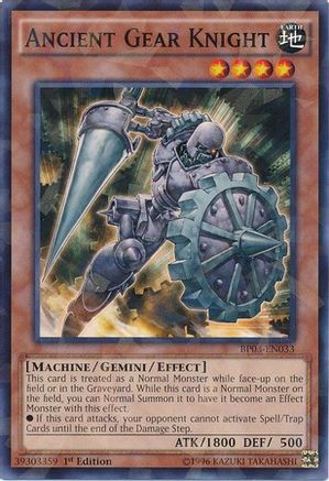 Ancient Gear Knight [BP03-EN033] Shatterfoil Rare - Yu-Gi-Oh! - Card Brawlers | Quebec | Canada |