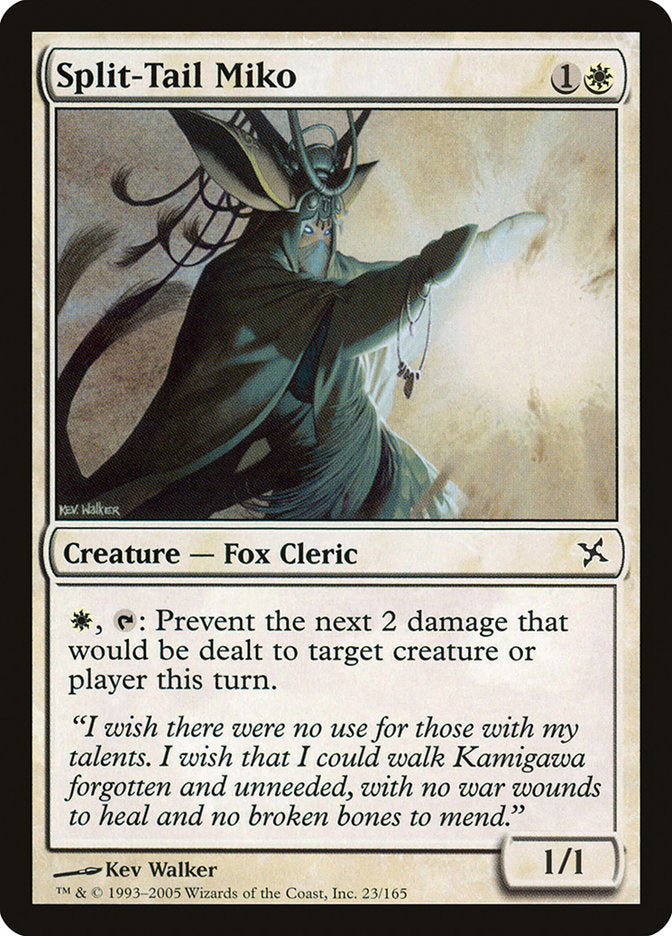 Split-Tail Miko [Betrayers of Kamigawa] - Magic: The Gathering - Card Brawlers | Quebec | Canada |