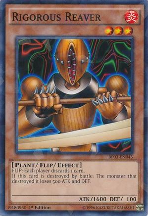 Rigorous Reaver [BP03-EN045] Shatterfoil Rare - Yu-Gi-Oh! - Card Brawlers | Quebec | Canada |