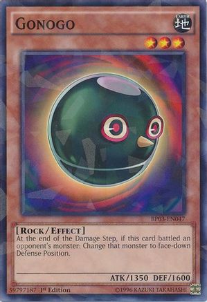 Gonogo [BP03-EN047] Shatterfoil Rare - Yu-Gi-Oh! - Card Brawlers | Quebec | Canada |