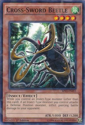 Cross-Sword Beetle [BP03-EN053] Shatterfoil Rare - Yu-Gi-Oh! - Card Brawlers | Quebec | Canada |