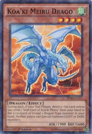 Koa'ki Meiru Drago [BP03-EN057] Shatterfoil Rare - Yu-Gi-Oh! - Card Brawlers | Quebec | Canada |