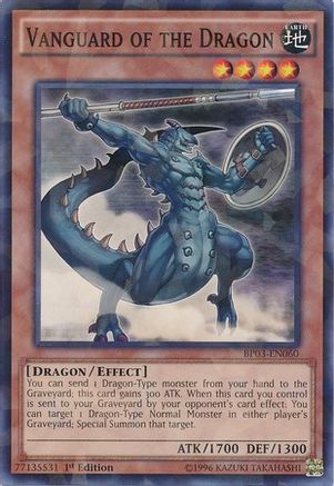 Vanguard of the Dragon [BP03-EN060] Shatterfoil Rare - Yu-Gi-Oh! - Card Brawlers | Quebec | Canada |