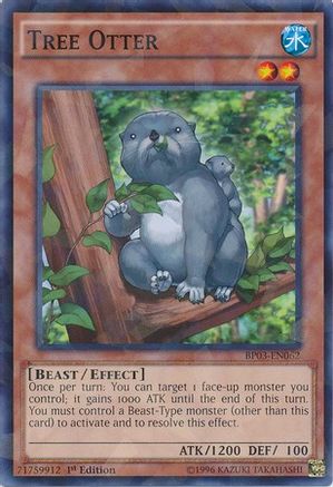 Tree Otter [BP03-EN062] Shatterfoil Rare - Yu-Gi-Oh! - Card Brawlers | Quebec | Canada |