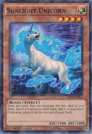 Sunlight Unicorn [BP03-EN064] Shatterfoil Rare - Yu-Gi-Oh! - Card Brawlers | Quebec | Canada |