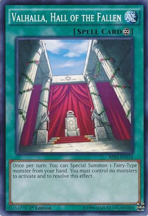 Valhalla, Hall of the Fallen [BP03-EN154] Common - Yu-Gi-Oh! - Card Brawlers | Quebec | Canada |
