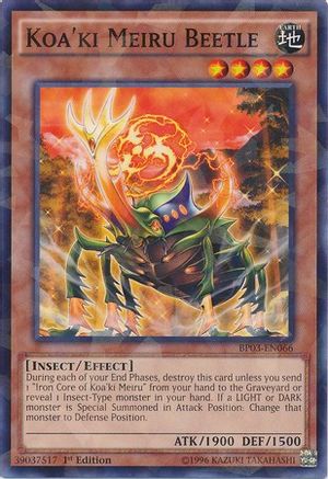 Koa'ki Meiru Beetle [BP03-EN066] Shatterfoil Rare - Yu-Gi-Oh! - Card Brawlers | Quebec | Canada |