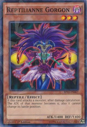Reptilianne Gorgon [BP03-EN067] Shatterfoil Rare - Yu-Gi-Oh! - Card Brawlers | Quebec | Canada |