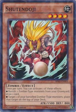 Shutendoji [BP03-EN069] Shatterfoil Rare - Yu-Gi-Oh! - Card Brawlers | Quebec | Canada |