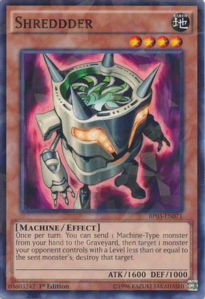 Shreddder [BP03-EN071] Shatterfoil Rare - Yu-Gi-Oh! - Card Brawlers | Quebec | Canada |