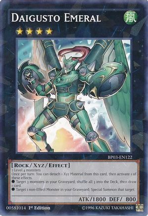 Daigusto Emeral [BP03-EN122] Shatterfoil Rare - Yu-Gi-Oh! - Card Brawlers | Quebec | Canada |