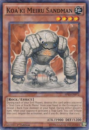 Koa'ki Meiru Sandman [BP03-EN072] Shatterfoil Rare - Yu-Gi-Oh! - Card Brawlers | Quebec | Canada |