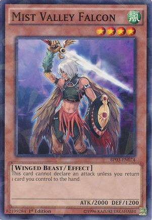 Mist Valley Falcon [BP03-EN074] Shatterfoil Rare - Yu-Gi-Oh! - Card Brawlers | Quebec | Canada |