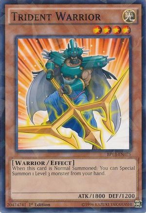 Trident Warrior [BP03-EN075] Shatterfoil Rare - Yu-Gi-Oh! - Card Brawlers | Quebec | Canada |