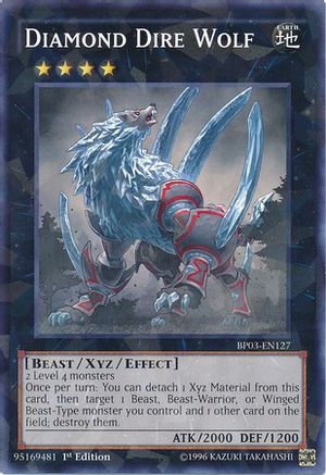 Diamond Dire Wolf [BP03-EN127] Shatterfoil Rare - Yu-Gi-Oh! - Card Brawlers | Quebec | Canada |