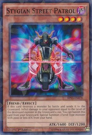 Stygian Street Patrol [BP03-EN078] Shatterfoil Rare - Yu-Gi-Oh! - Card Brawlers | Quebec | Canada |