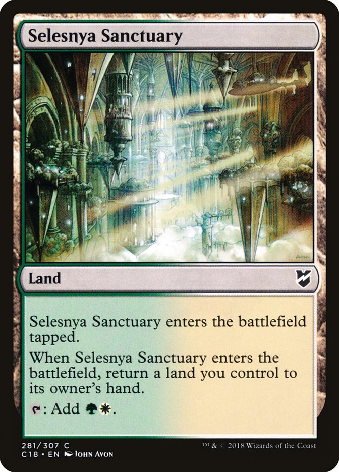 Selesnya Sanctuary [Commander 2018] - Magic: The Gathering - Card Brawlers | Quebec | Canada |