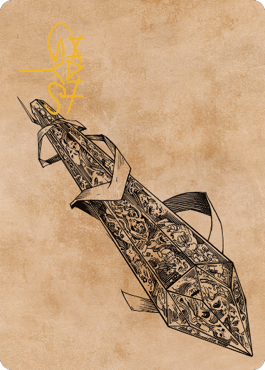 Stonespeaker Crystal Art Card (Gold-Stamped Signature) [Commander Legends: Battle for Baldur's Gate Art Series] - Magic: The Gathering - Card Brawlers | Quebec | Canada |