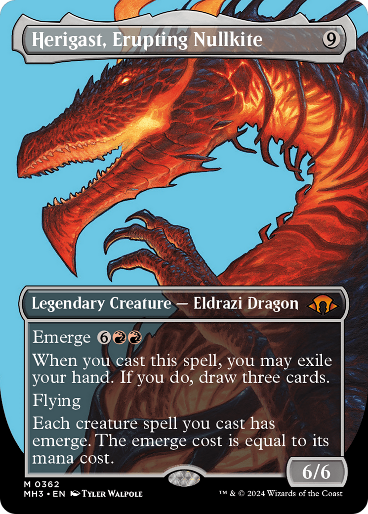 Herigast, Erupting Nullkite (Borderless) [Modern Horizons 3] - Magic: The Gathering - Card Brawlers | Quebec | Canada |