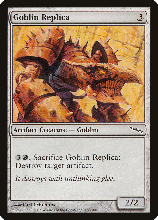 Goblin Replica [Mirrodin] - Magic: The Gathering - Card Brawlers | Quebec | Canada |