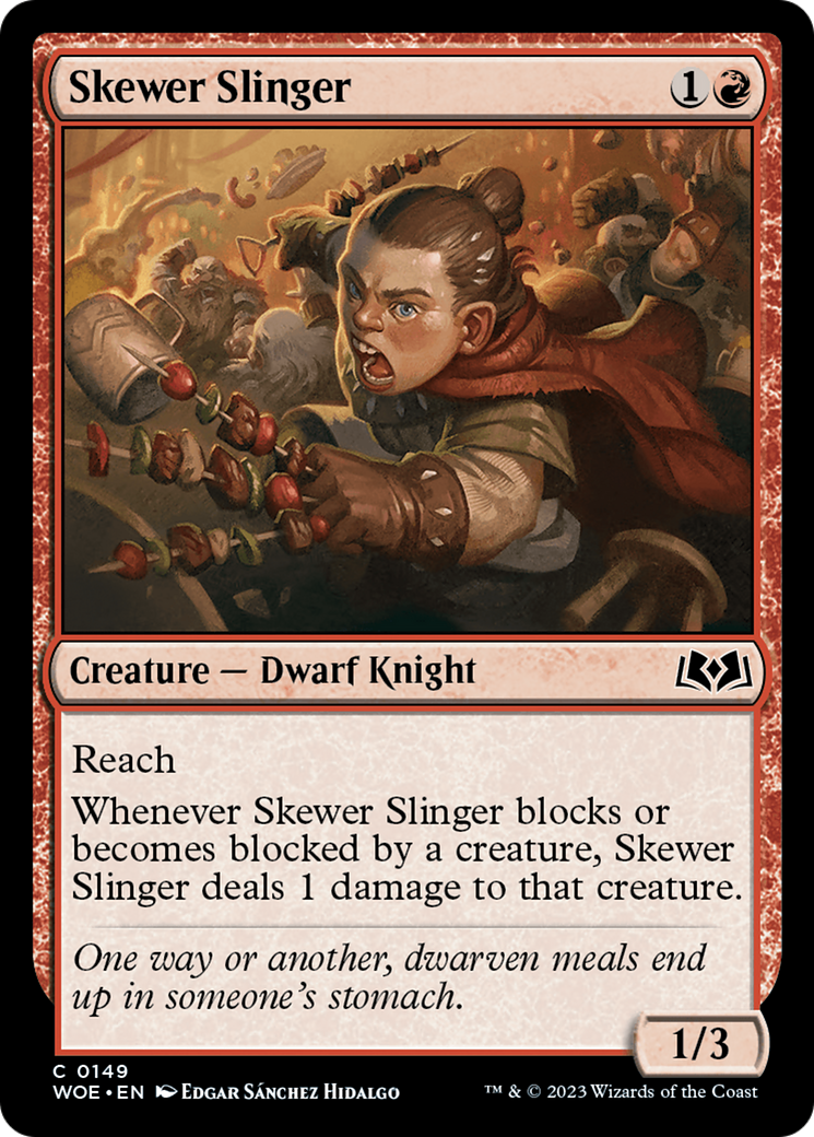 Skewer Slinger [Wilds of Eldraine] - Magic: The Gathering - Card Brawlers | Quebec | Canada |
