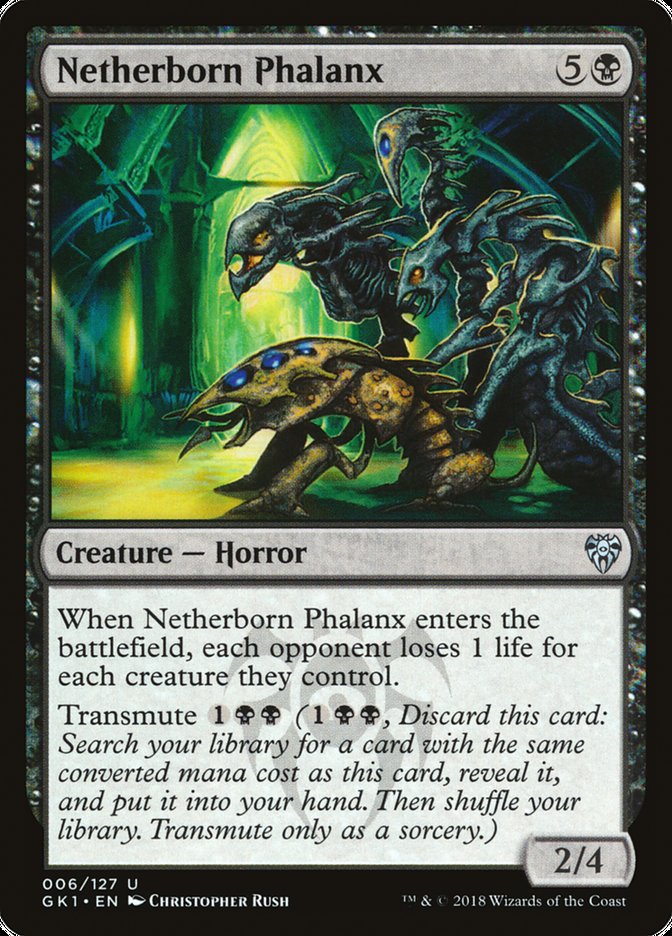Netherborn Phalanx [Guilds of Ravnica Guild Kit] - Magic: The Gathering - Card Brawlers | Quebec | Canada |