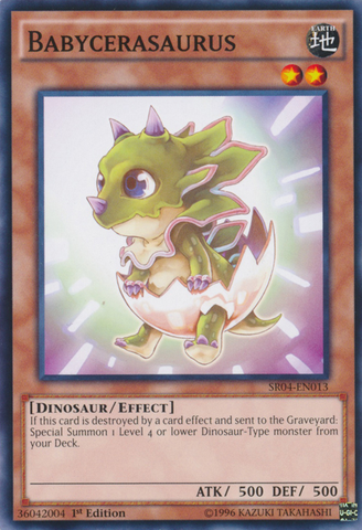Babycerasaurus [SR04-EN013] Common - Yu-Gi-Oh! - Card Brawlers | Quebec | Canada |