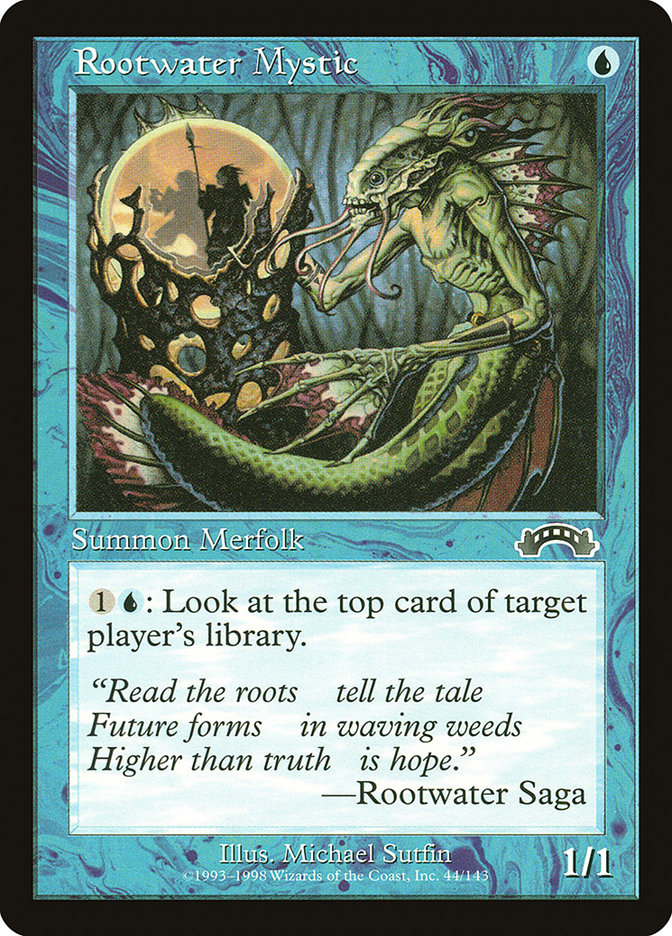 Rootwater Mystic [Exodus] - Magic: The Gathering - Card Brawlers | Quebec | Canada |