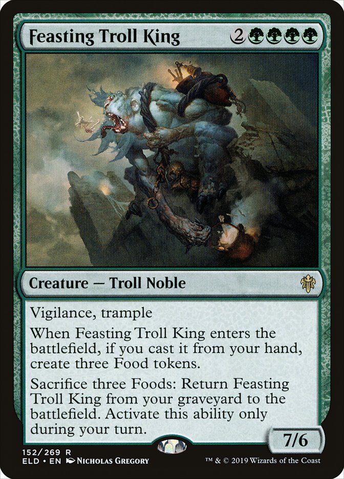 Feasting Troll King [Throne of Eldraine] - Magic: The Gathering - Card Brawlers | Quebec | Canada |